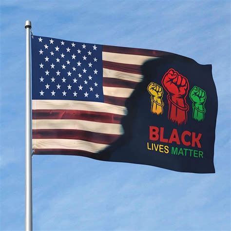 Amazon.com : Black Lives Matter Flags 3x5 Feet Garden Flag Double-Sided ...