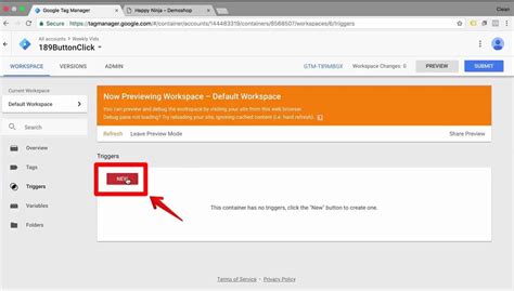 Image result for Button Click Tag Manager