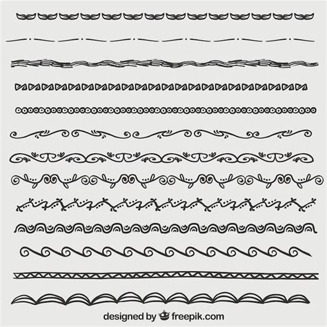 Border line Vectors - Download Free High-Quality Vectors from Freepik ...