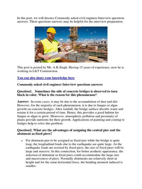 Civil Engineering Basic Interview Questions P1 的图像结果