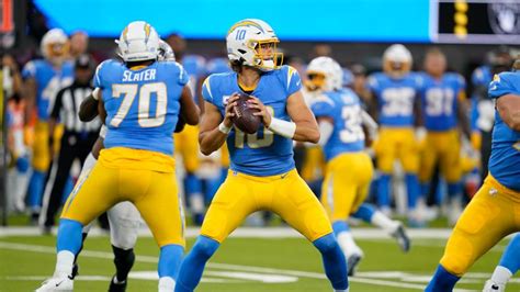 Las Vegas Raiders 14-28 Los Angeles Chargers: Justin Herbert, Austin ...