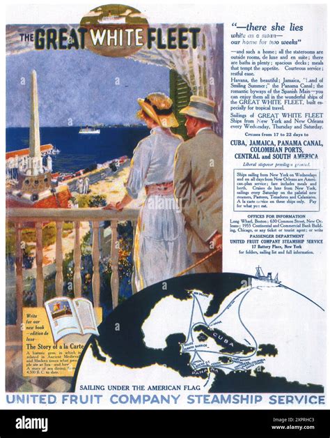 United fruit company steamship service hi-res stock photography and ...