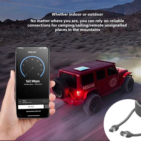 20m Starlink Gen 3 Ethernet Cable Standard V3 CAT6 10Gbps RJ45 Extensi ...