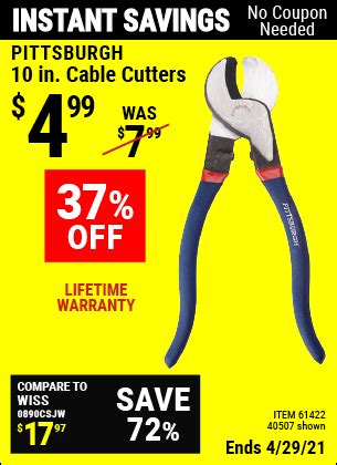 Image result for Harbor Freight Cable Cutter