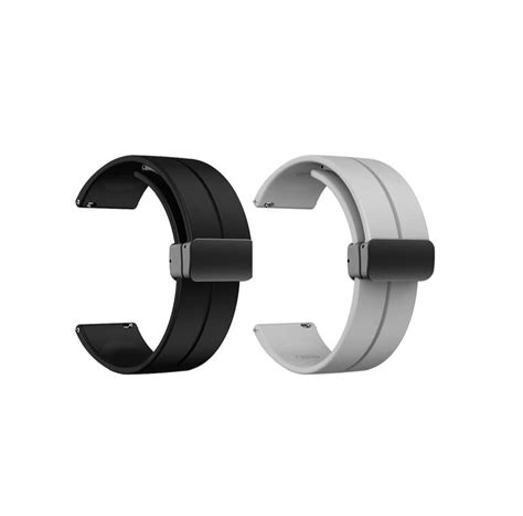 INEFABLE 22mm Smart Watch Straps with Folding Magnetic Lock Compatible ...