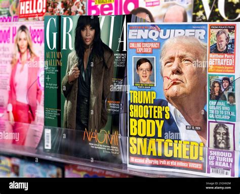 London UK- September 04, 2024: Donald Trump (former US president and ...