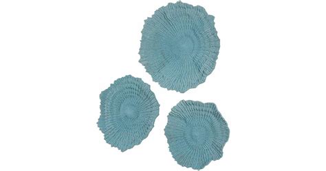 Uttermost 04378 Ocean Gems 22" Tall Polyresin Abstract Sculpture - Set ...