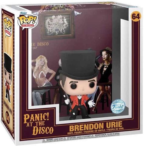 Funko Panic! At the Disco POP! Albums Brendon Urie Vinyl Figure (A ...