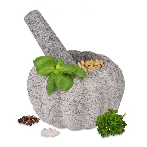 Buy Granite Mortar and Pestle Grey HERE