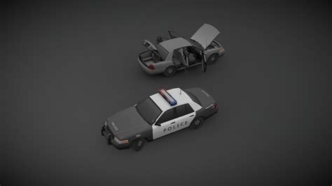 '99 Ford Crown Victoria Police Interceptor - 3D model by KI5 (@KI5mods) [4cadb9c] - Sketchfab