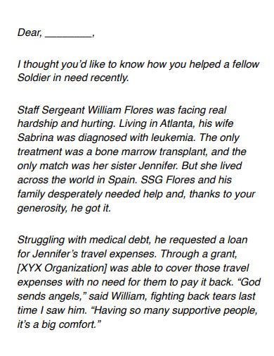 Campaign Letter Example 的图像结果