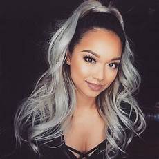 Silver And Black Hairstyles by Silver And Black Hair Color Trends Discovering Silver And Black Hairstyles