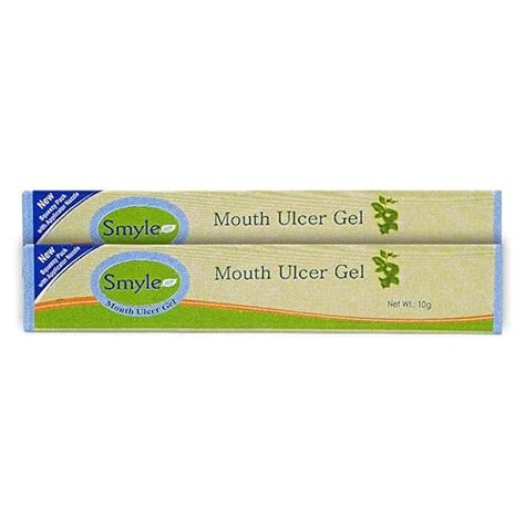 Smyle Mouth Ulcer Gel | Cures painful mouth ulcers, Soothes Burning ...