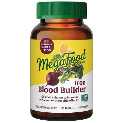 MegaFood Blood Builder Iron Supplement Tablets | Walgreens