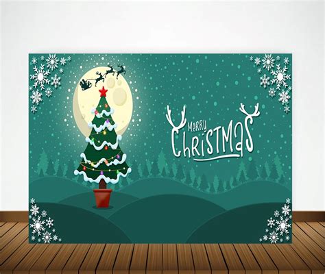 Buy Christmas Party Backdrop | Party Supplies | Thememyparty – Theme My ...