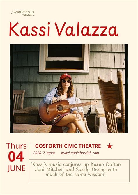 Kassi Valazza trio (USA) , Gosforth Civic Theatre, Newcastle Upon Tyne ...