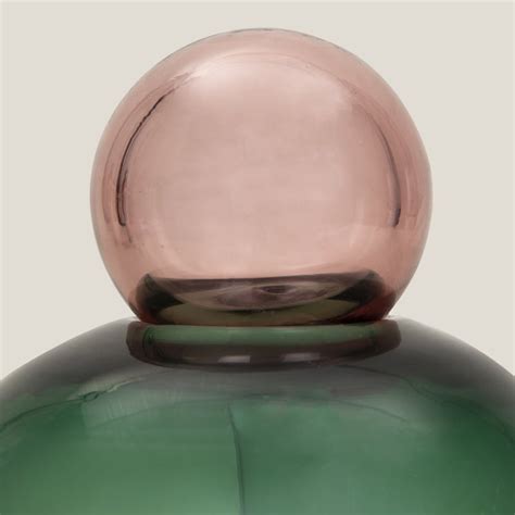 Bell Green & Grey Decor Jar – Address Home