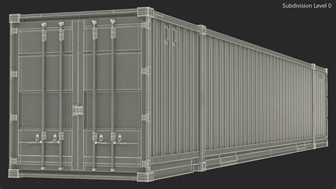 3D 53 Feet High Cube Dry Cargo Shipping Container | 3D Molier International