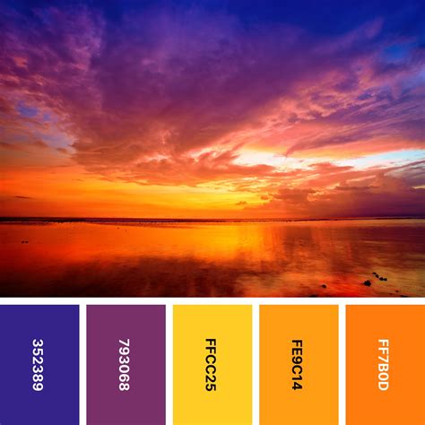 Sunset Color Palette