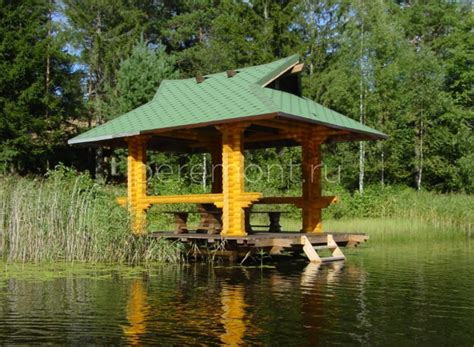 Фермерское озеро беседки (58 фото)