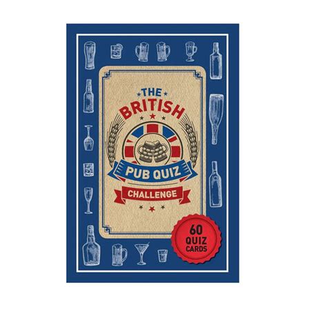 Biggest British Pub Quiz Cards – Trivia Game for Friends & Family ...