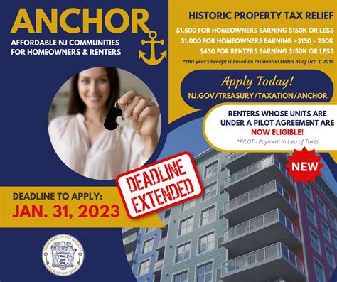 New jersey anchor program application