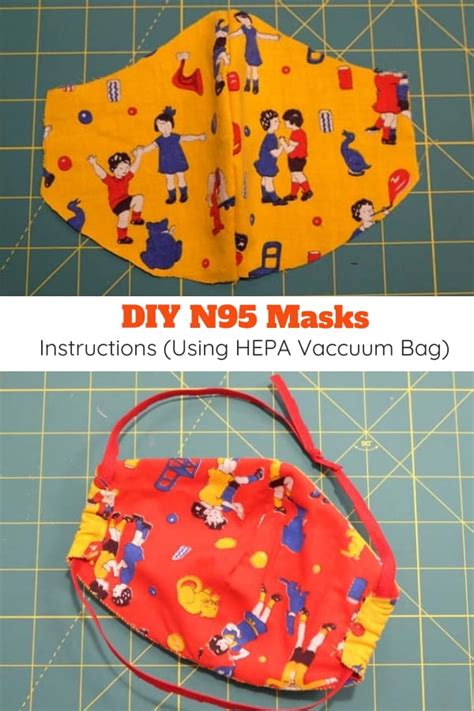 Image result for Homemade N95 Mask Pattern