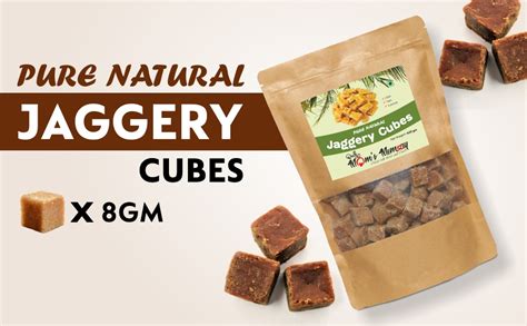 Our Mom's Memory 100% Pure Natural Jaggery Cubes, Pure, Natural, No ...