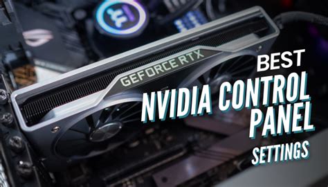 Image result for Nvidia Control Panel Best Settings