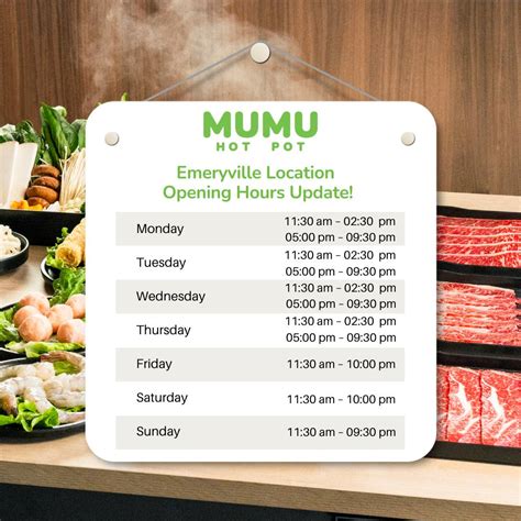 MUMU HOT POT | Exciting News! 🔥 We're thrilled to announce the updated ...