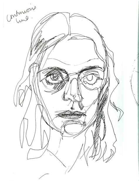 Computer Continuous Line Drawing 的图像结果