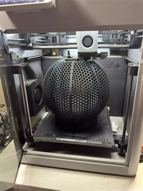 3D print NBA BASKETBALL AIRLESS BALL V2 • made with Bambu Lab X1 Carbon ...