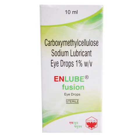 Enlube Fusion Eye Drops 10 ml Price, Uses, Side Effects, Composition ...