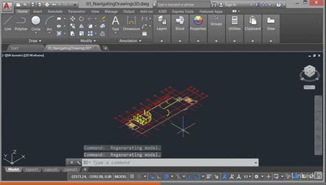 AutoCAD 2018 Tutorial 的图像结果