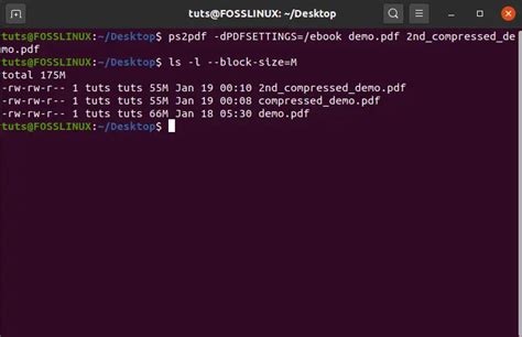 Image result for How to Compress PDF in Linux