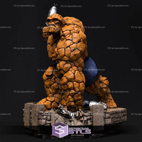 The Thing 3D Model from Fantastic Four Action Pose | SpecialSTL