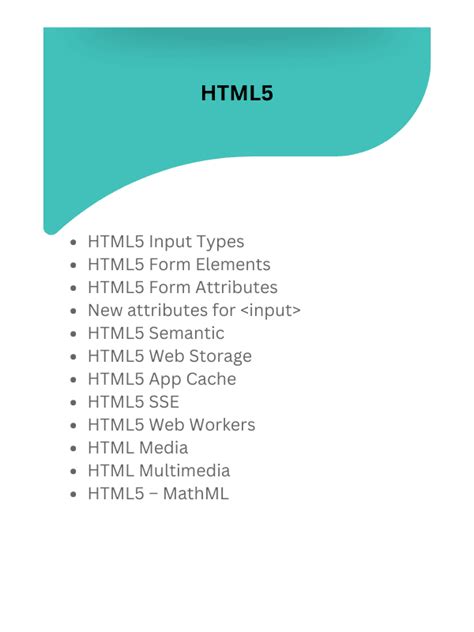 HTML for Class 5 的图像结果