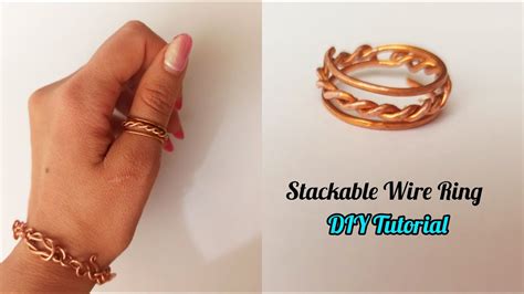Easy Wire Ring Tutorial 的图像结果