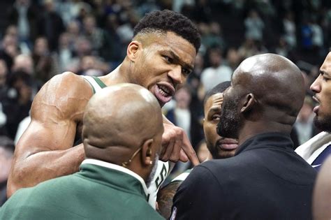 Giannis Antetokounmpo drops career-high 64 points as post-game scuffle ...