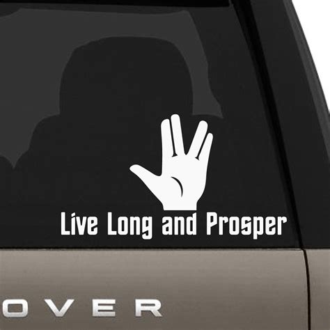 ISEE 360® Car Stickers Exterior for Windows Sides Bumper Live Long ...