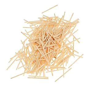 1000 Wooden Matchsticks DIY Matchsticks Natural Colour Match Sticks Toy ...