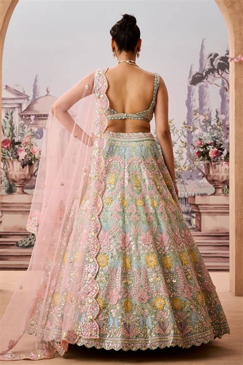 Sunflower Bloom Lehenga – Aneesh Agarwaal