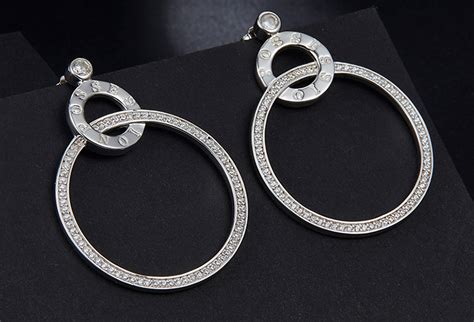 Luxury Jewelry Unique 925 Sterling Silver Full Stack 5A Cubic Zirconia ...