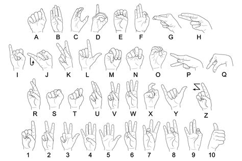 Image result for ASL Numbers