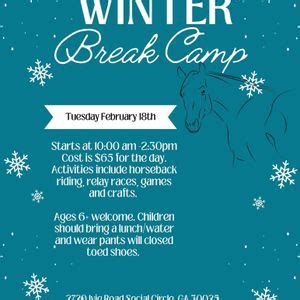 Winter Break Horse Camp , GA-11, Social Circle, GA 30025, United States ...