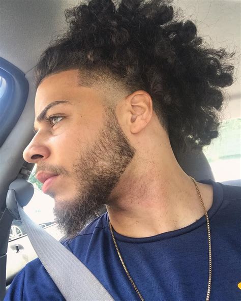 Curly Hairstyles For Mixed Men