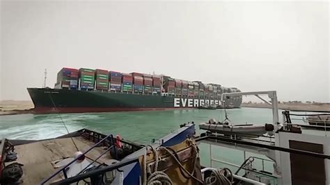UPDATE 6 on Suez Canal Blocked by Ever Given - Refloating attepts ...