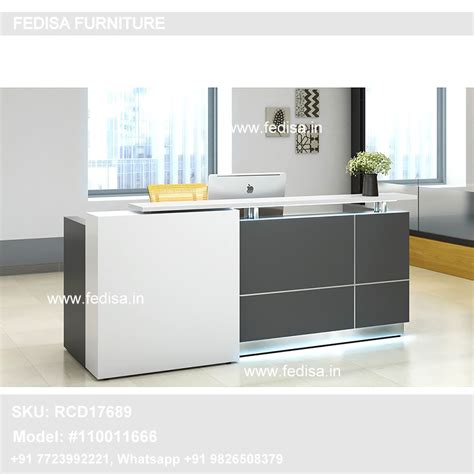 Small Reception Table 43 Tier Reception Desk Glass Front Desk Reception ...