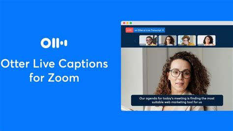 Zoom partners Otter.ai for live captions on video meetings, webinars ...