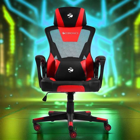 Zebronics GC1400 Gaming Chair (Red) Best Price in India on Thevaluestore.in